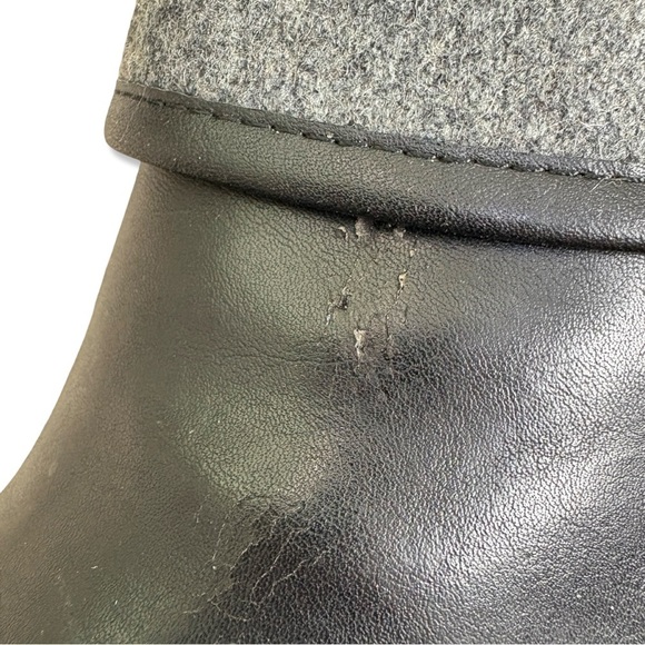 ⭐️EURO SOFT Brinkley Boots by SOFFT Grey Flannel Buckle Tall Boots - Picture 5 of 9